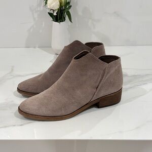 Dolce Vita Taupe Ankle Booties